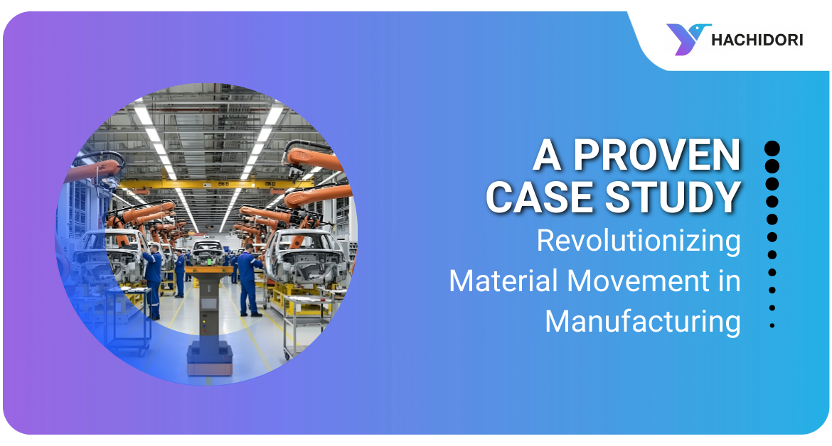 Material Movement in Manufacturing factory