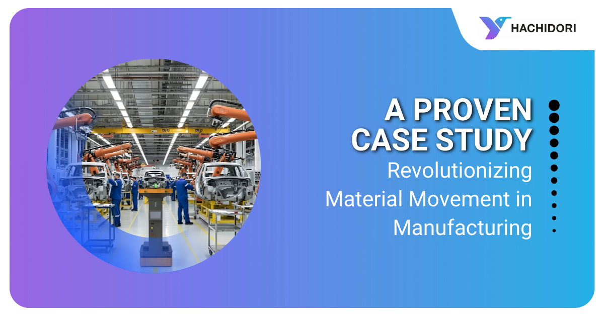 Material Movement in Manufacturing factory