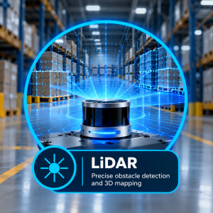LiDAR Warehouse Mapping Visualization